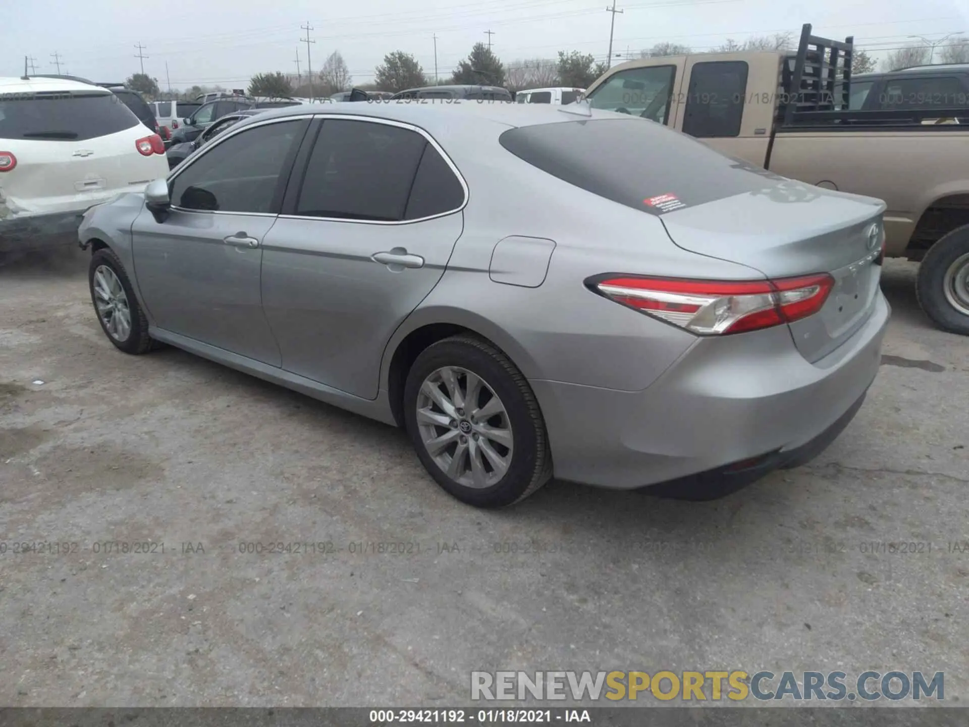 3 Photograph of a damaged car 4T1C11AKXLU902664 TOYOTA CAMRY 2020