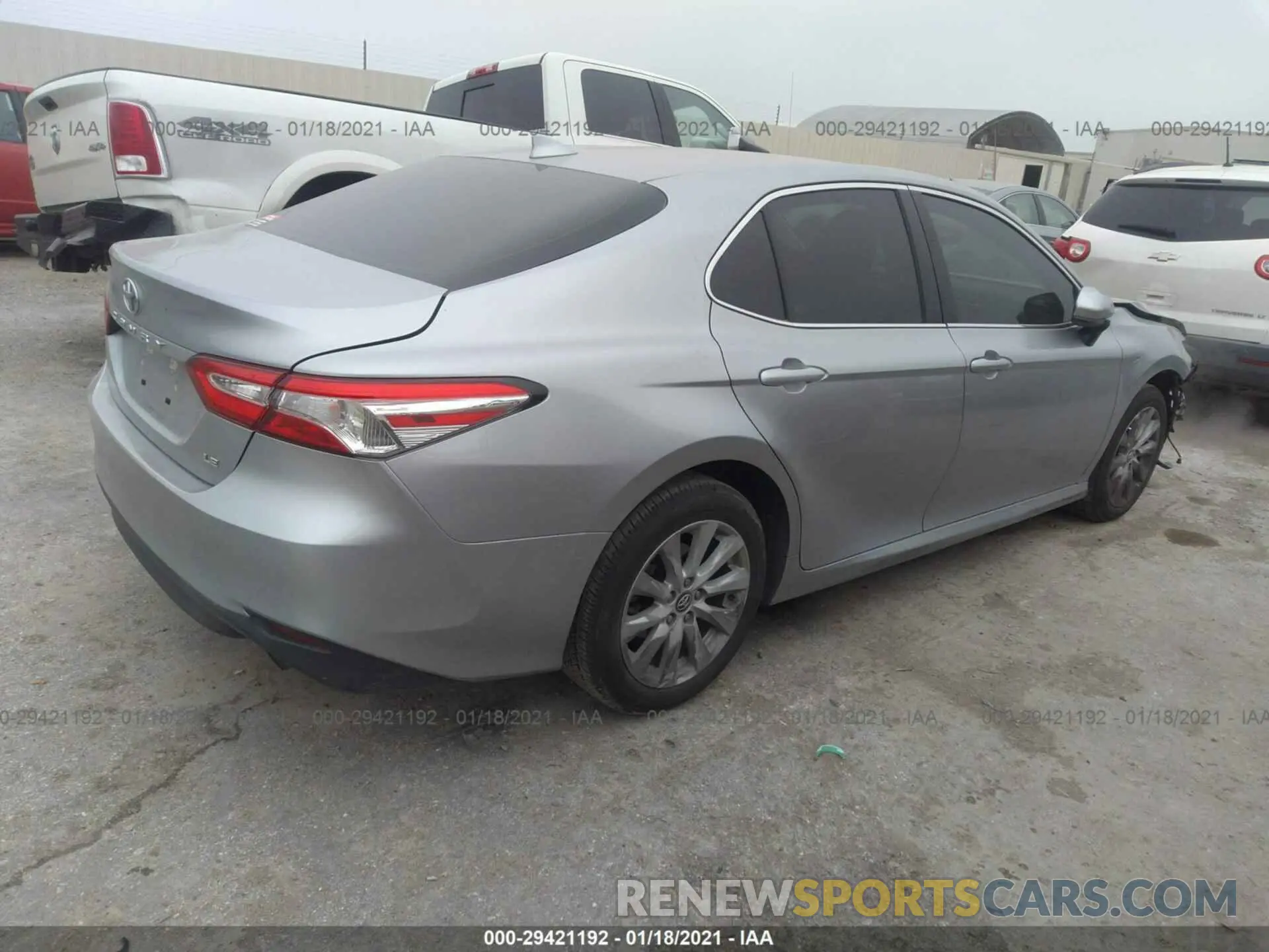 4 Photograph of a damaged car 4T1C11AKXLU902664 TOYOTA CAMRY 2020