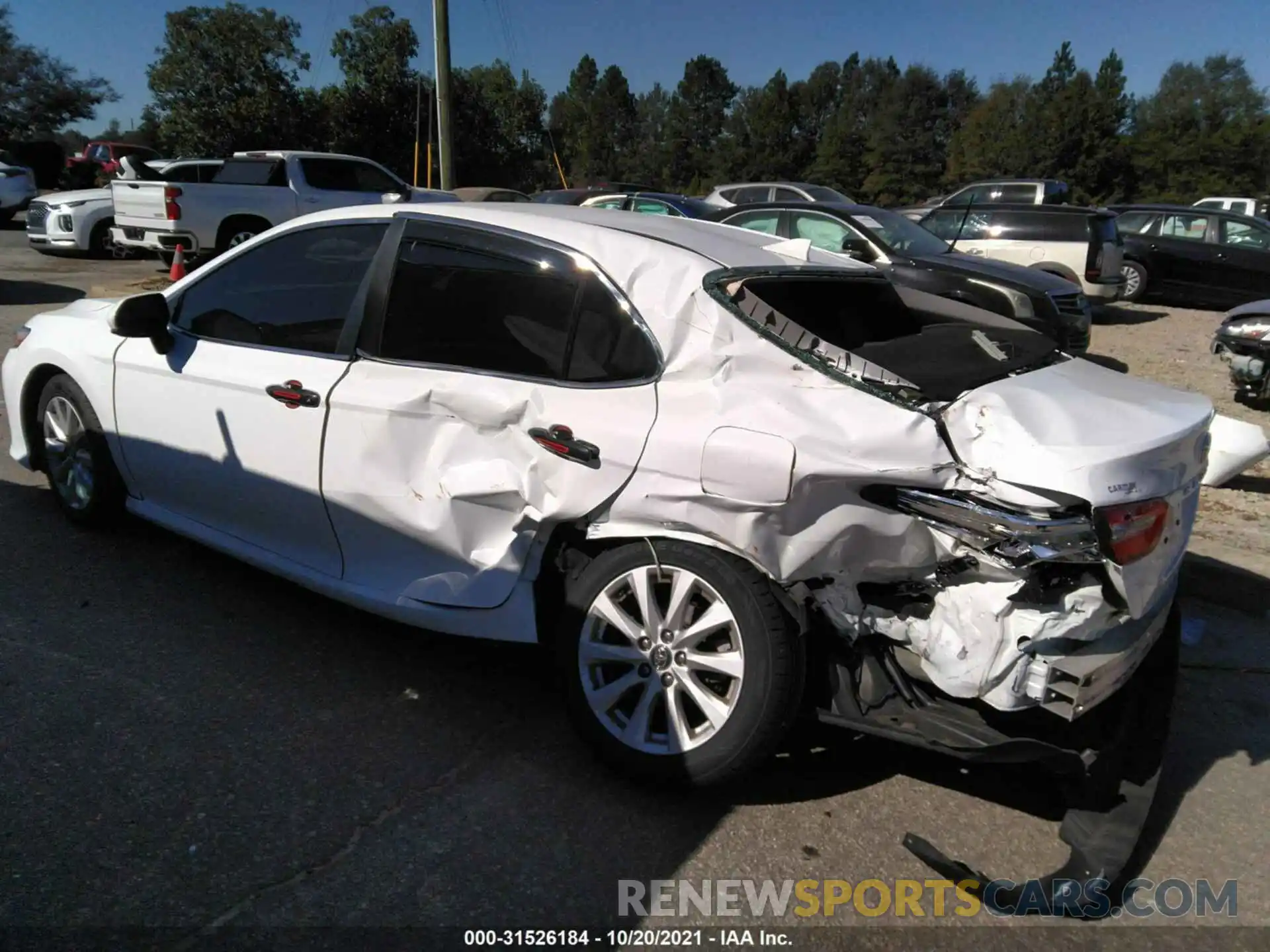 3 Photograph of a damaged car 4T1C11AKXLU904558 TOYOTA CAMRY 2020