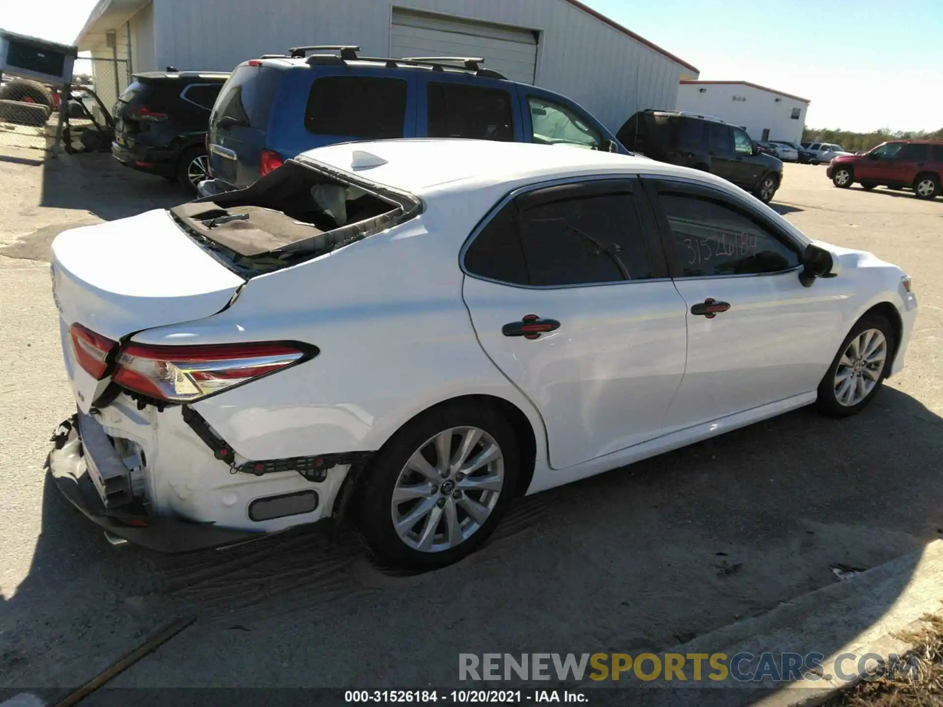 4 Photograph of a damaged car 4T1C11AKXLU904558 TOYOTA CAMRY 2020