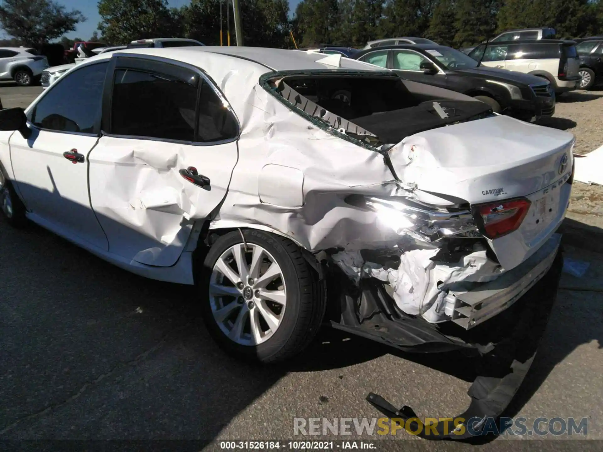 6 Photograph of a damaged car 4T1C11AKXLU904558 TOYOTA CAMRY 2020