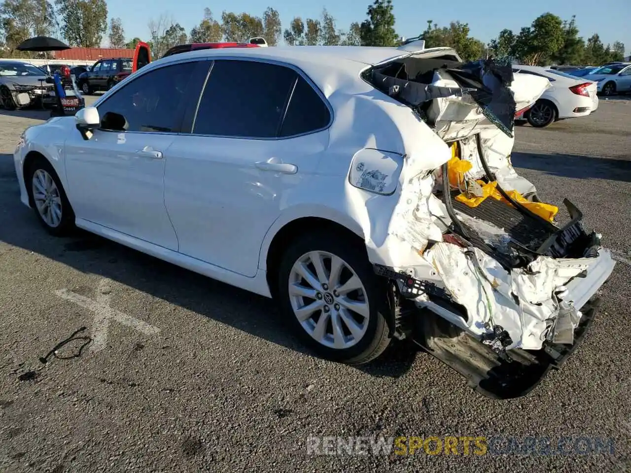 2 Photograph of a damaged car 4T1C11AKXLU922137 TOYOTA CAMRY 2020