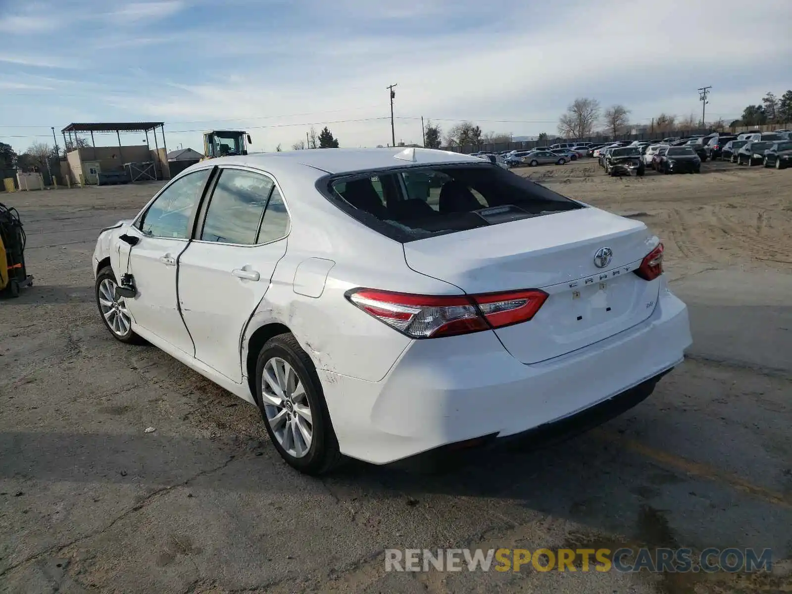 3 Photograph of a damaged car 4T1C11AKXLU922140 TOYOTA CAMRY 2020