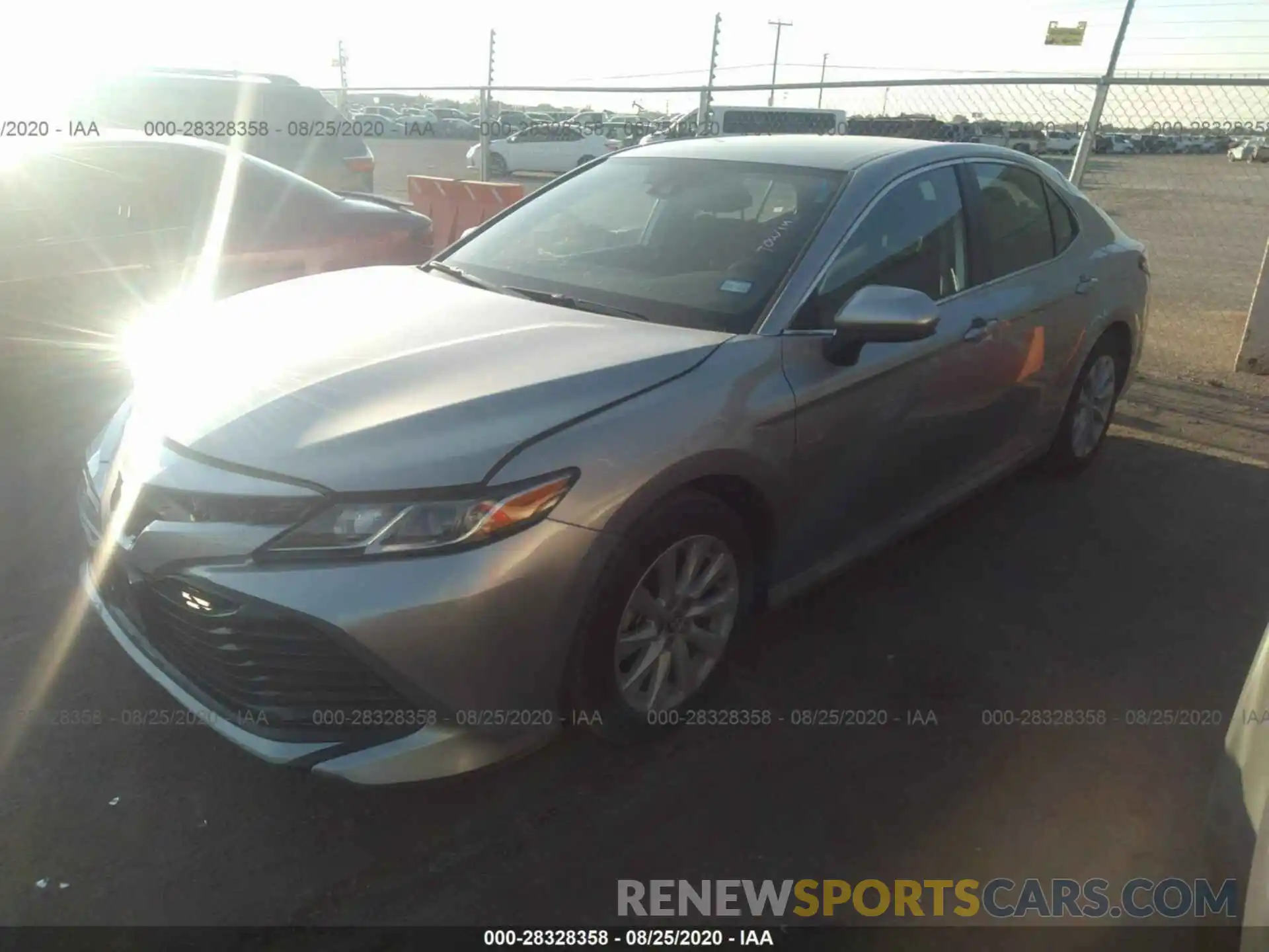 2 Photograph of a damaged car 4T1C11AKXLU926978 TOYOTA CAMRY 2020