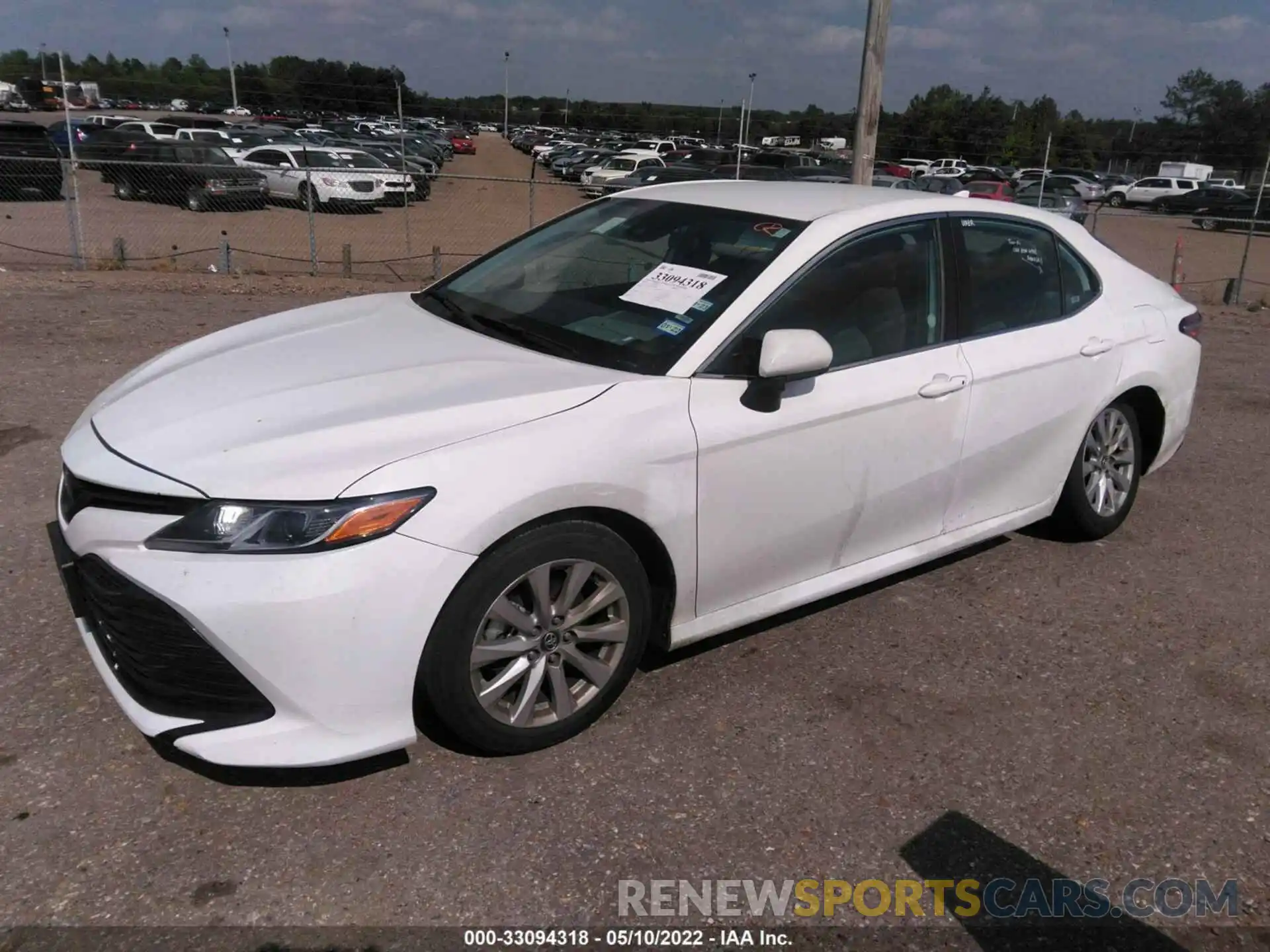 2 Photograph of a damaged car 4T1C11AKXLU928603 TOYOTA CAMRY 2020