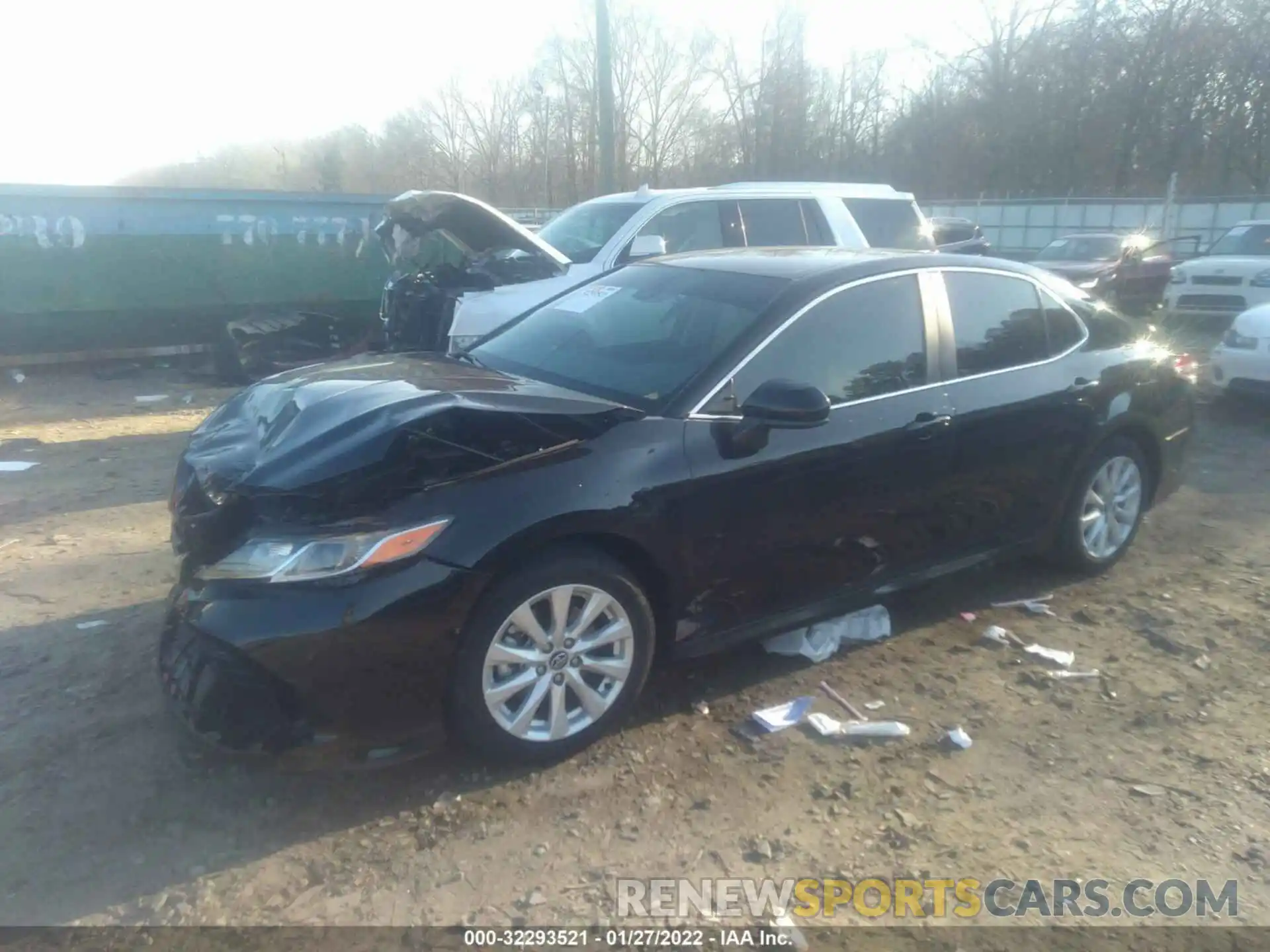 2 Photograph of a damaged car 4T1C11AKXLU930030 TOYOTA CAMRY 2020