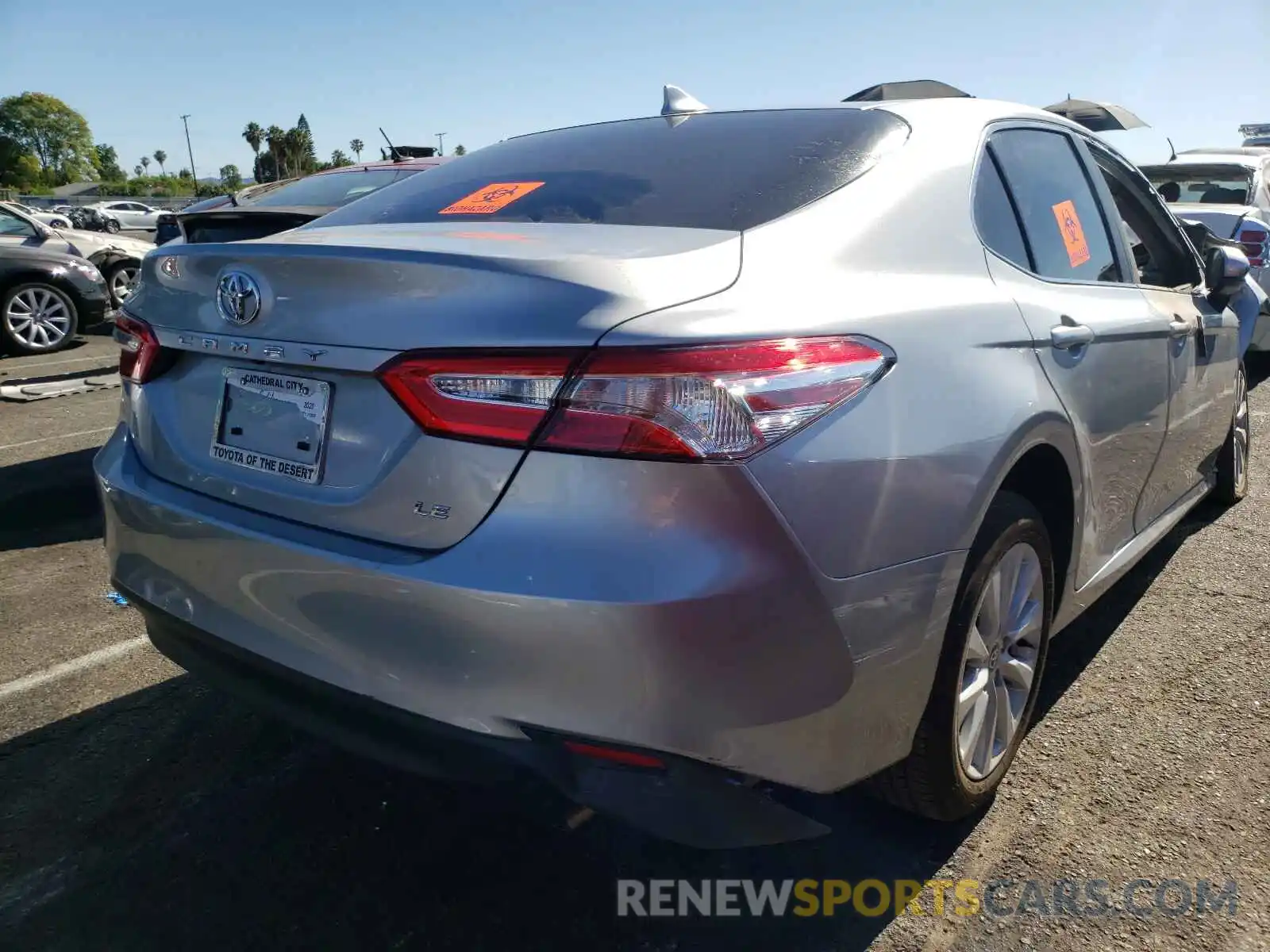 4 Photograph of a damaged car 4T1C11AKXLU962704 TOYOTA CAMRY 2020