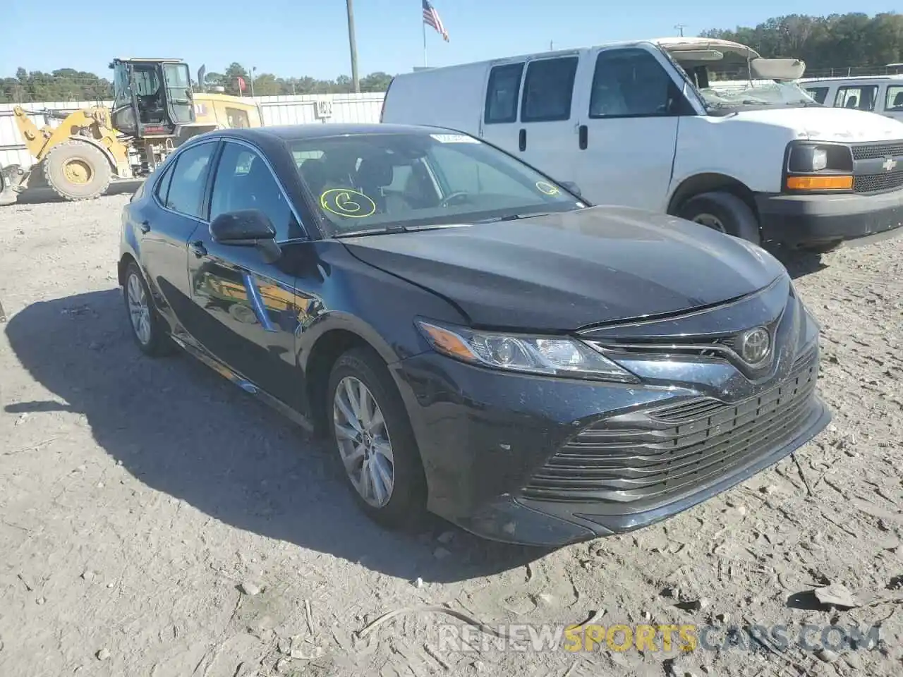 1 Photograph of a damaged car 4T1C11AKXLU994326 TOYOTA CAMRY 2020