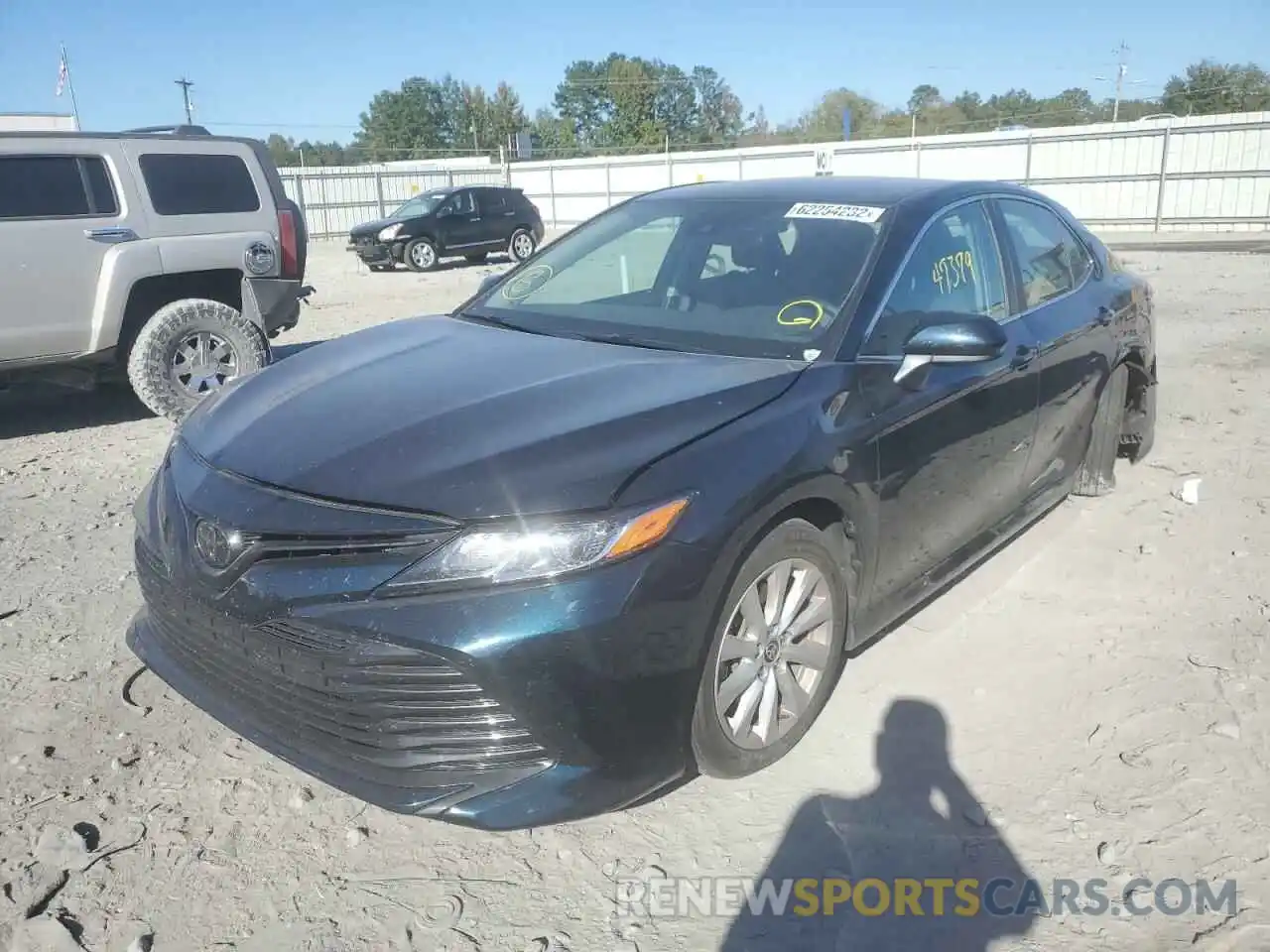 2 Photograph of a damaged car 4T1C11AKXLU994326 TOYOTA CAMRY 2020