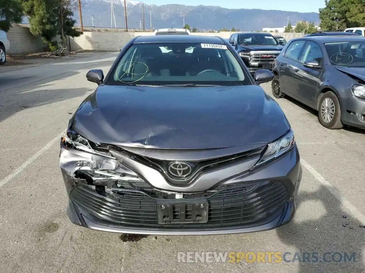 5 Photograph of a damaged car 4T1C11AKXLU995895 TOYOTA CAMRY 2020