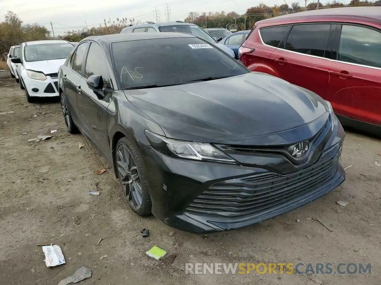 1 Photograph of a damaged car 4T1C11BK0LU019090 TOYOTA CAMRY 2020