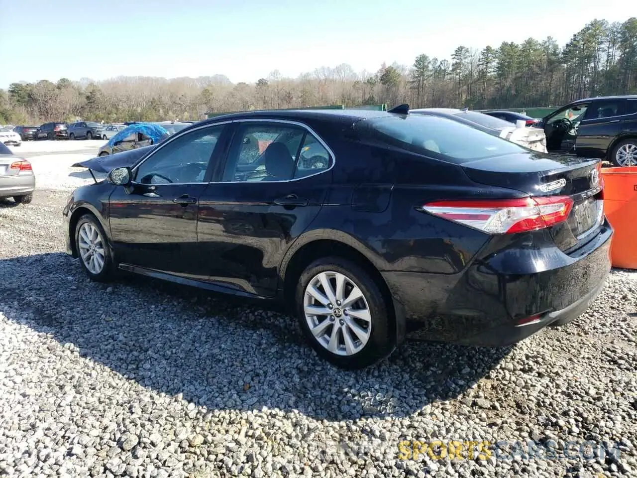 2 Photograph of a damaged car 4T1C11BK2LU019480 TOYOTA CAMRY 2020