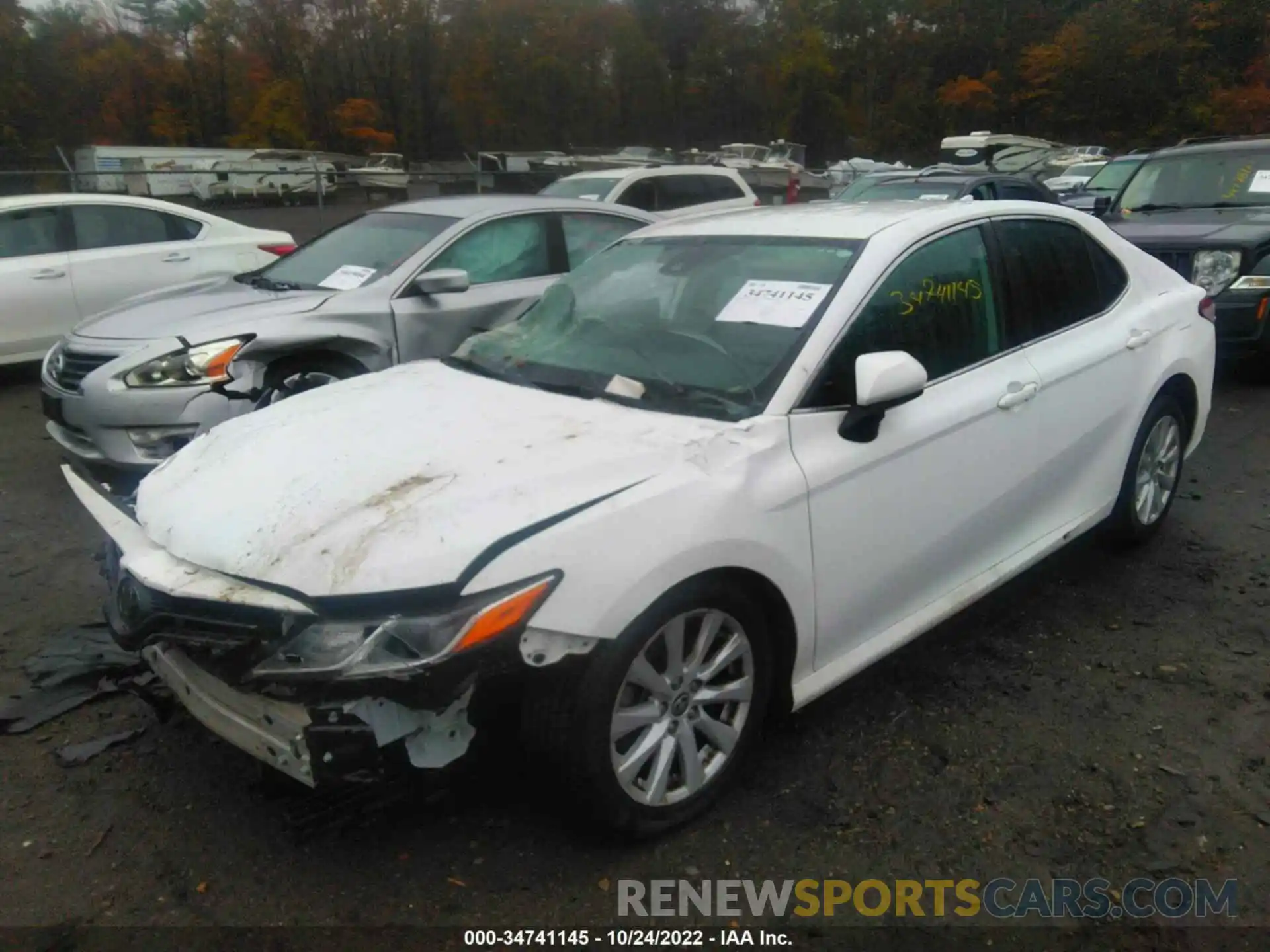 2 Photograph of a damaged car 4T1C11BK3LU012716 TOYOTA CAMRY 2020