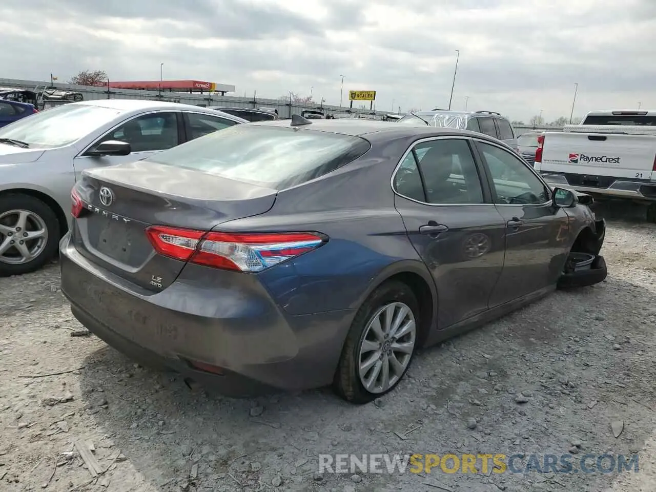 3 Photograph of a damaged car 4T1C11BK3LU013834 TOYOTA CAMRY 2020