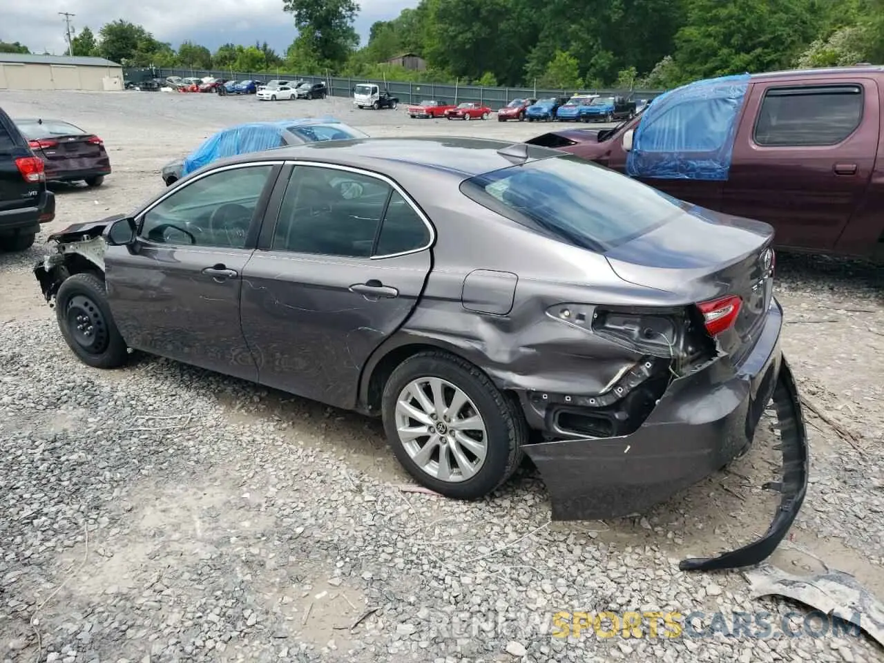 2 Photograph of a damaged car 4T1C11BK3LU015115 TOYOTA CAMRY 2020