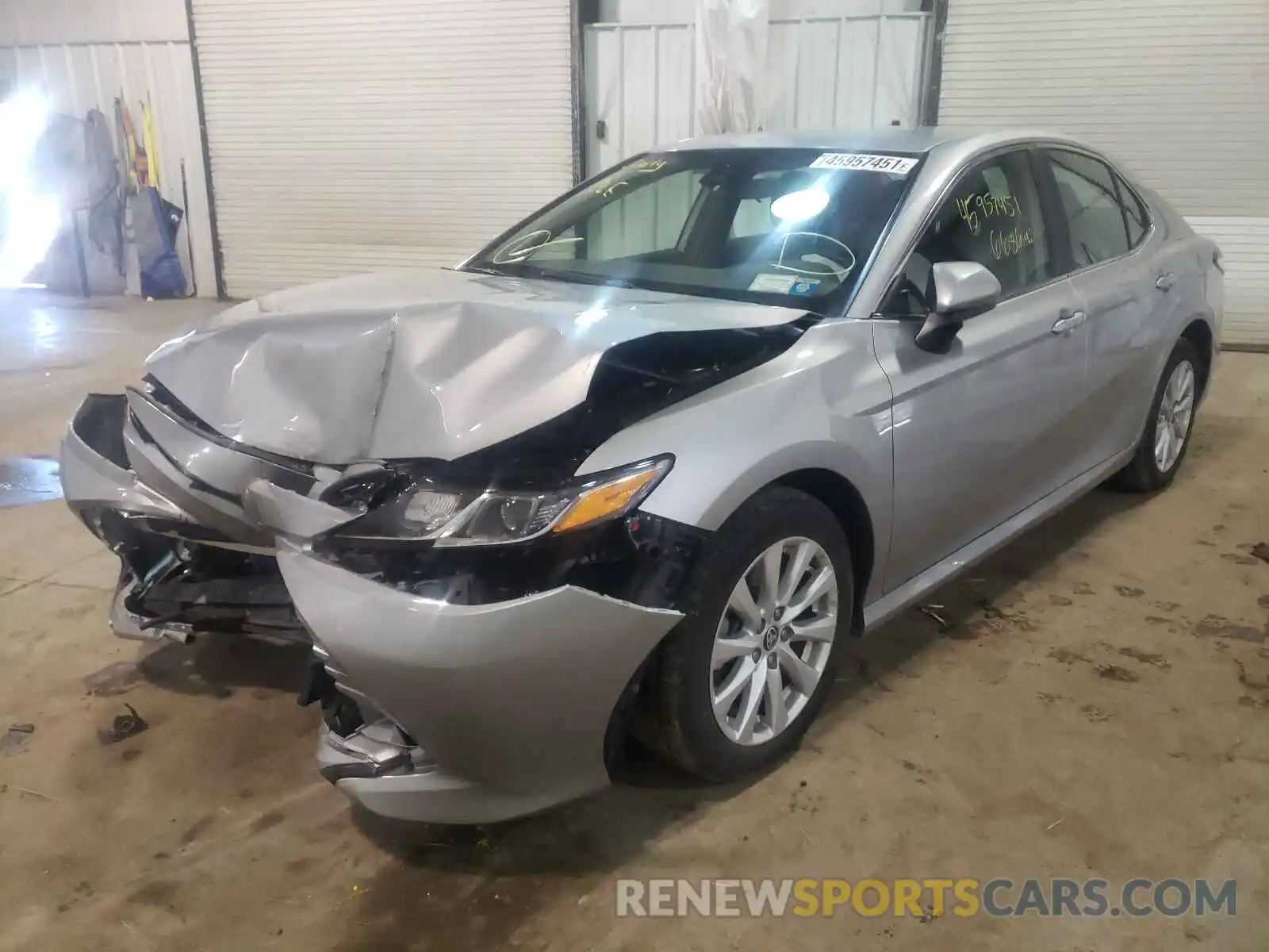 2 Photograph of a damaged car 4T1C11BK4LU013017 TOYOTA CAMRY 2020