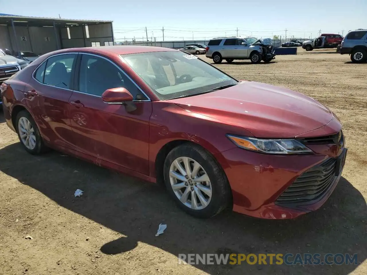 4 Photograph of a damaged car 4T1C11BK4LU017567 TOYOTA CAMRY 2020