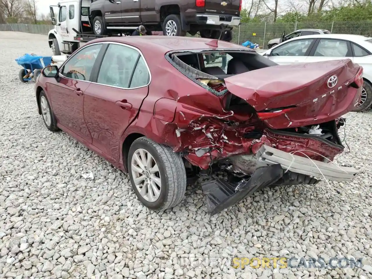 3 Photograph of a damaged car 4T1C11BK5LU003175 TOYOTA CAMRY 2020