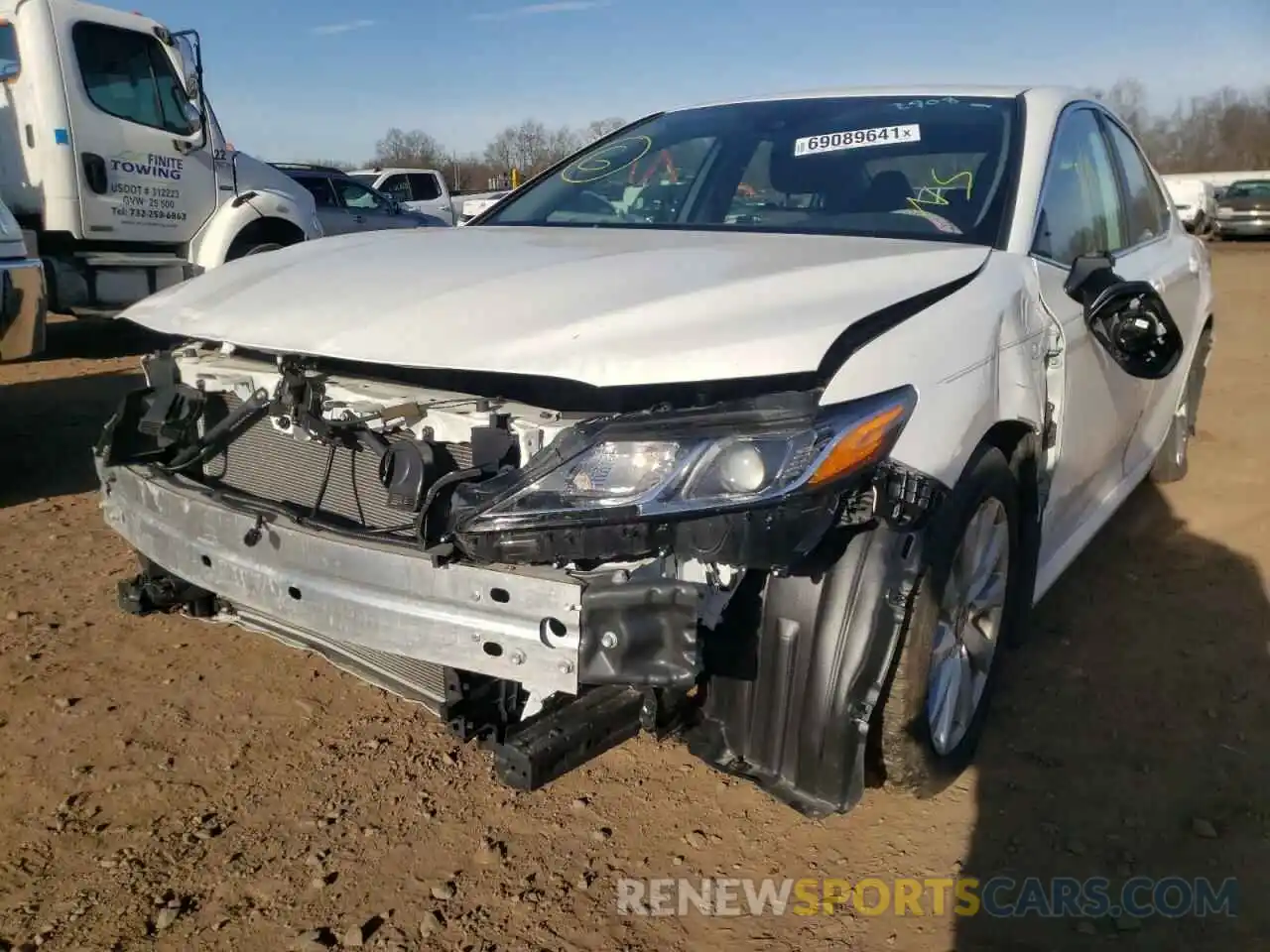 2 Photograph of a damaged car 4T1C11BK6LU002908 TOYOTA CAMRY 2020