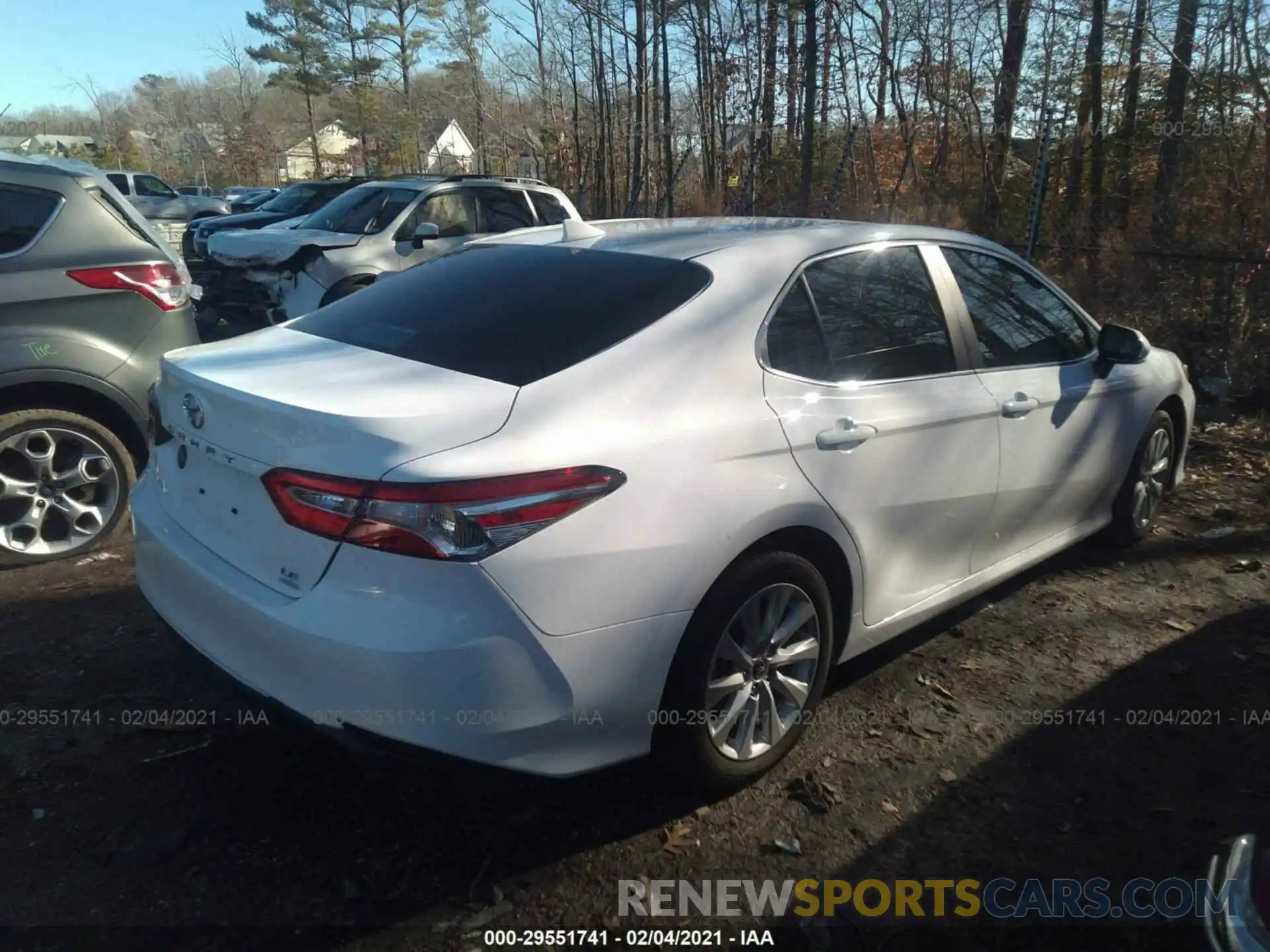 4 Photograph of a damaged car 4T1C11BK6LU016159 TOYOTA CAMRY 2020