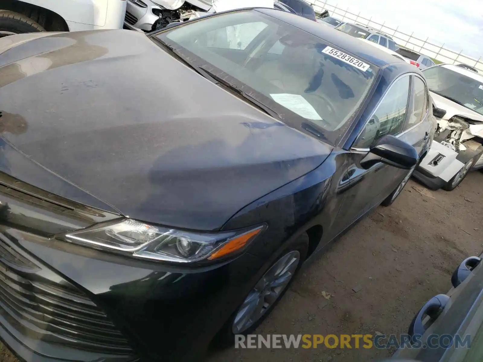 2 Photograph of a damaged car 4T1C11BK7LU002755 TOYOTA CAMRY 2020