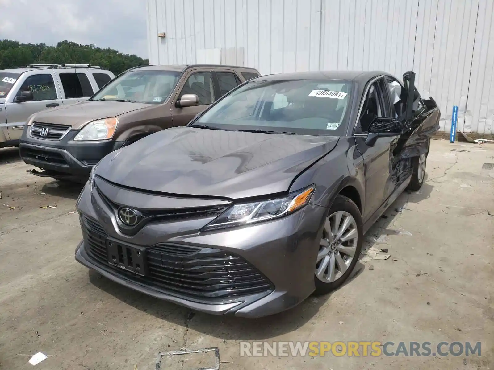 2 Photograph of a damaged car 4T1C11BK7LU004022 TOYOTA CAMRY 2020