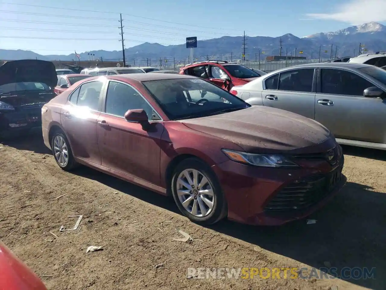 4 Photograph of a damaged car 4T1C11BK7LU016641 TOYOTA CAMRY 2020