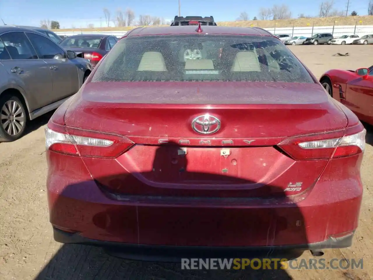 6 Photograph of a damaged car 4T1C11BK7LU016641 TOYOTA CAMRY 2020