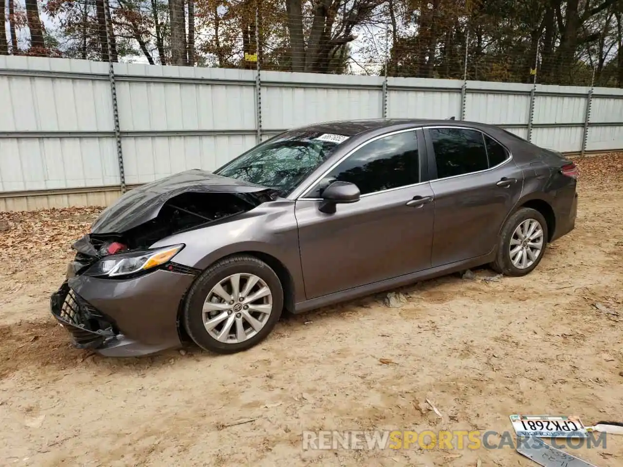 1 Photograph of a damaged car 4T1C11BK8LU008497 TOYOTA CAMRY 2020