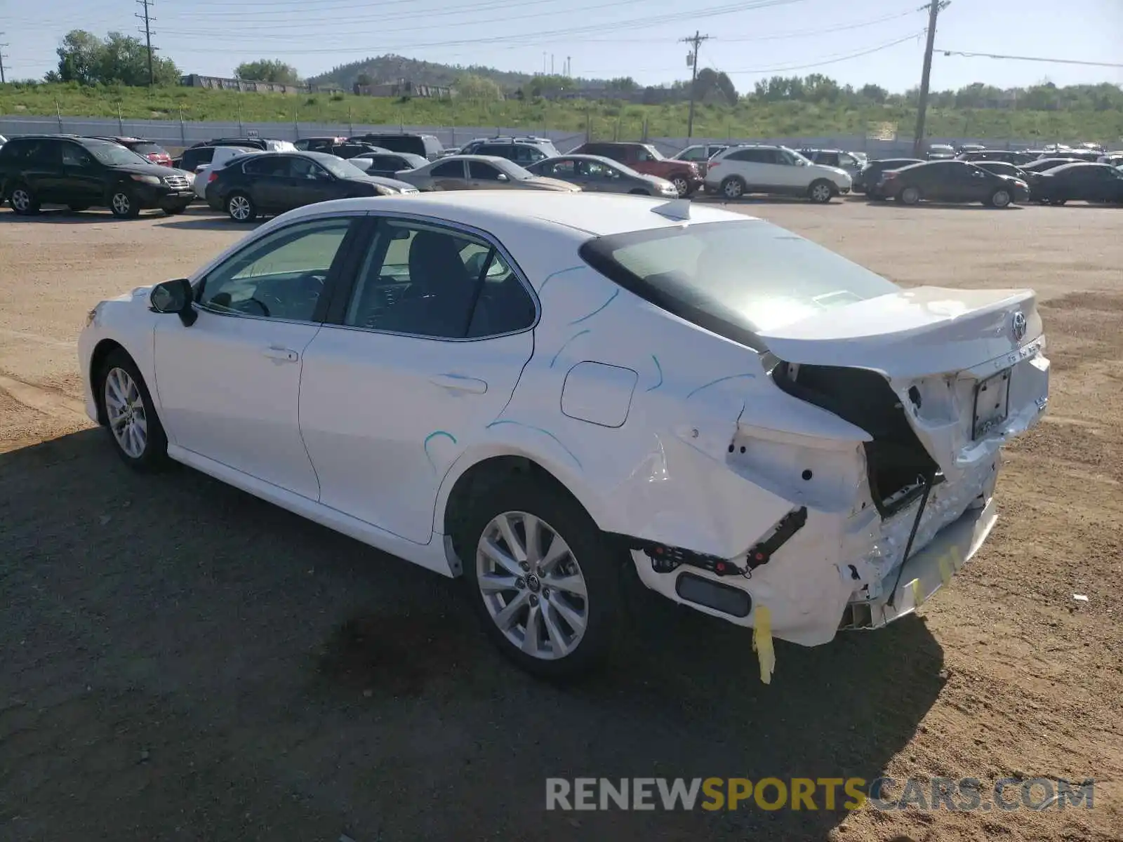 3 Photograph of a damaged car 4T1C11BK8LU010153 TOYOTA CAMRY 2020