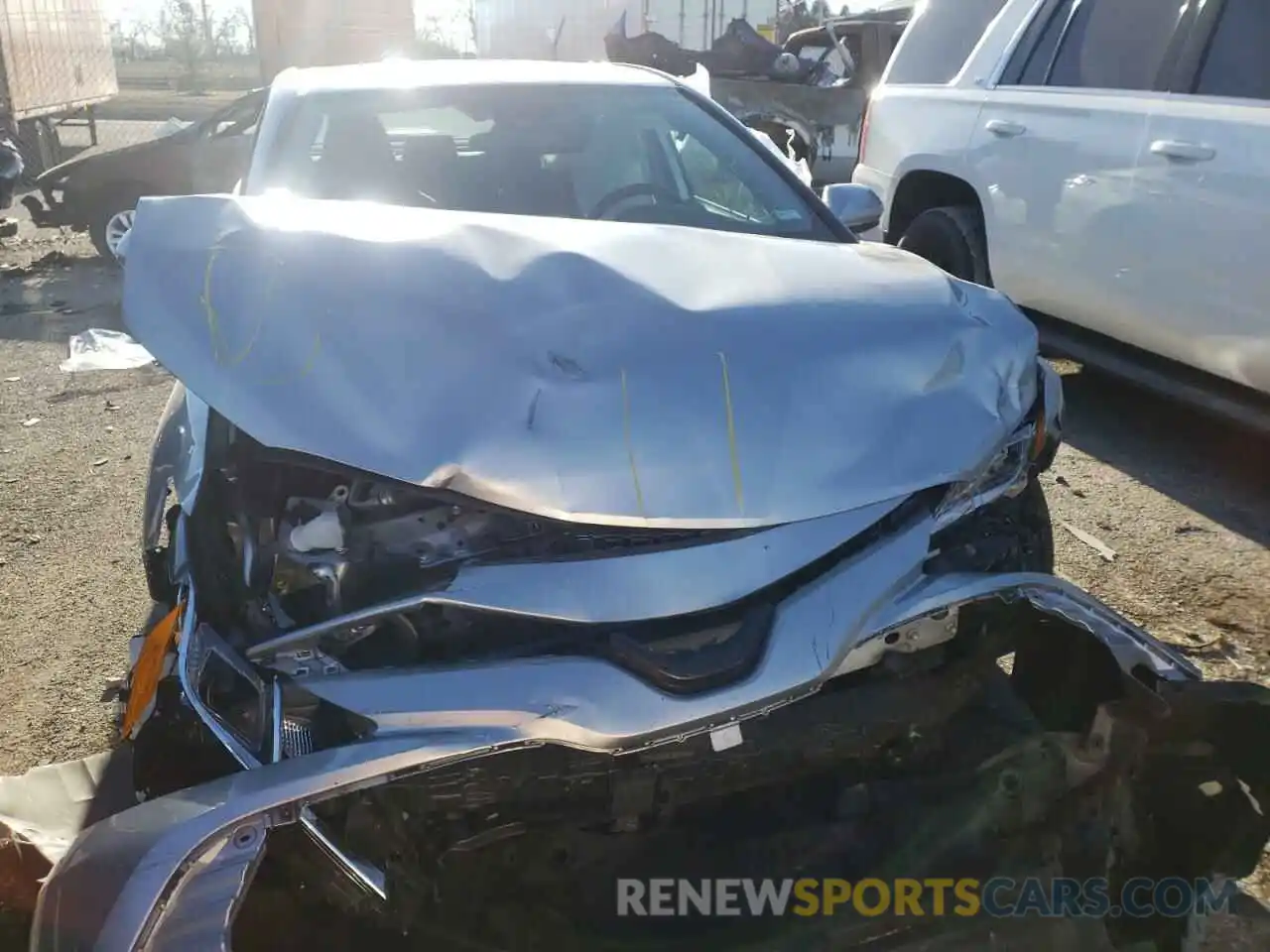 9 Photograph of a damaged car 4T1C31AK0LU518306 TOYOTA CAMRY 2020