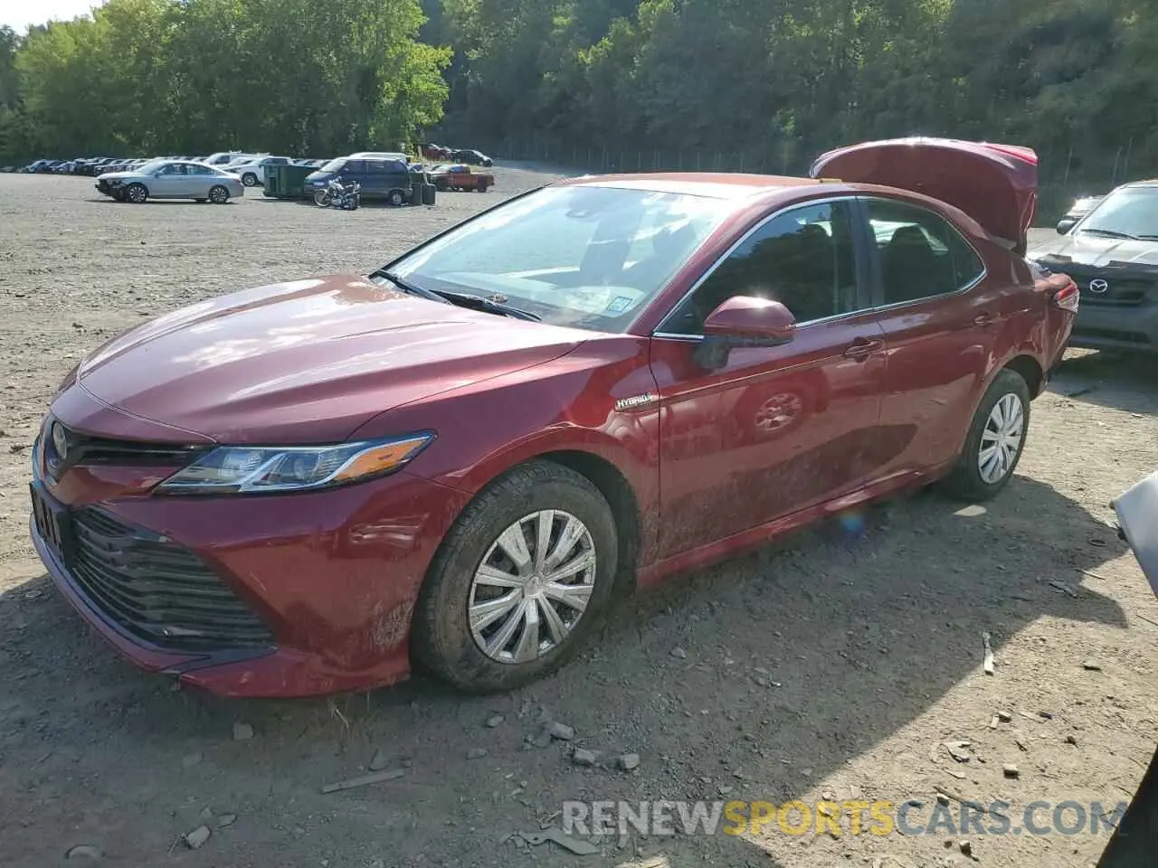 1 Photograph of a damaged car 4T1C31AK0LU538006 TOYOTA CAMRY 2020