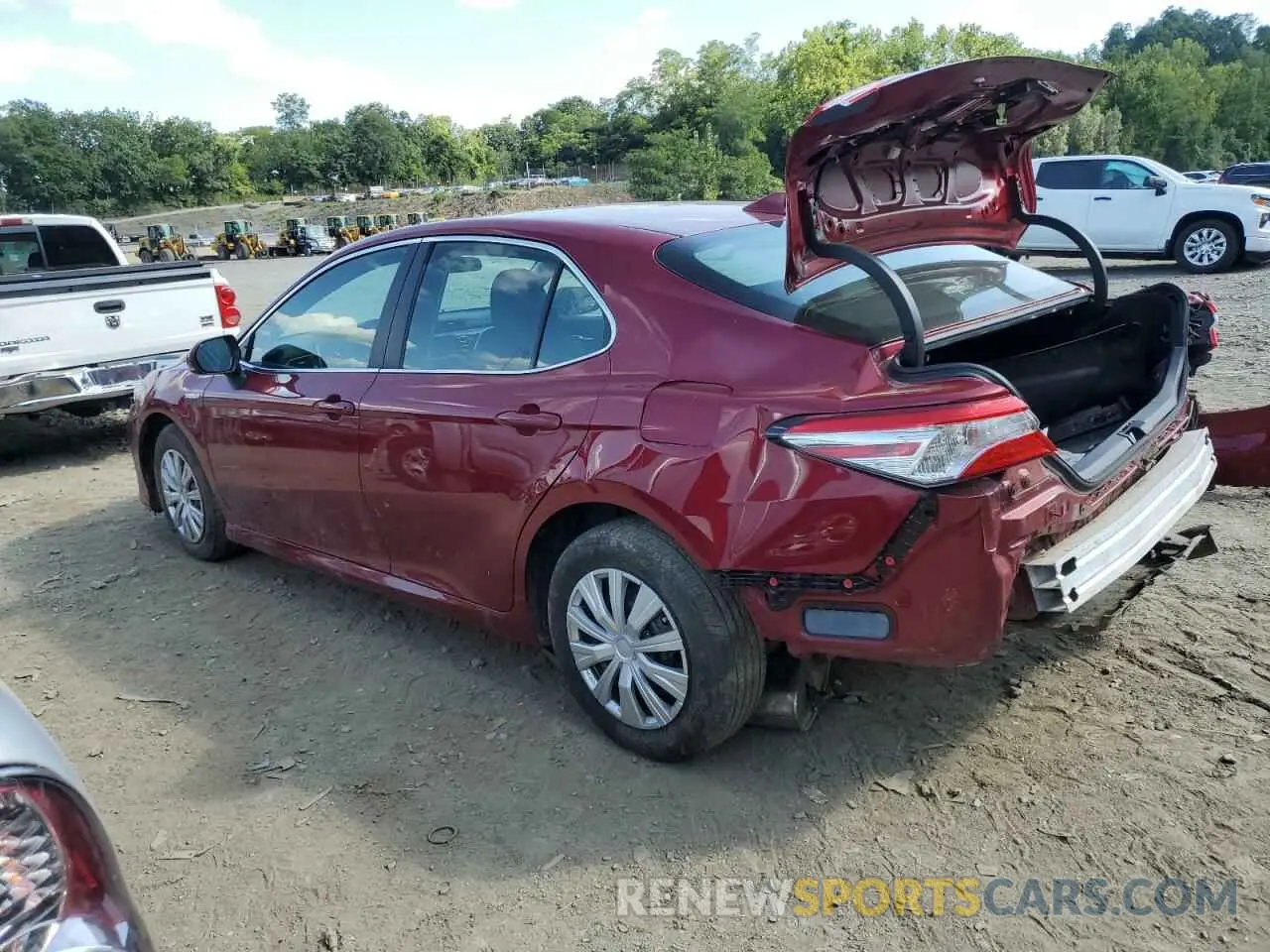 2 Photograph of a damaged car 4T1C31AK0LU538006 TOYOTA CAMRY 2020