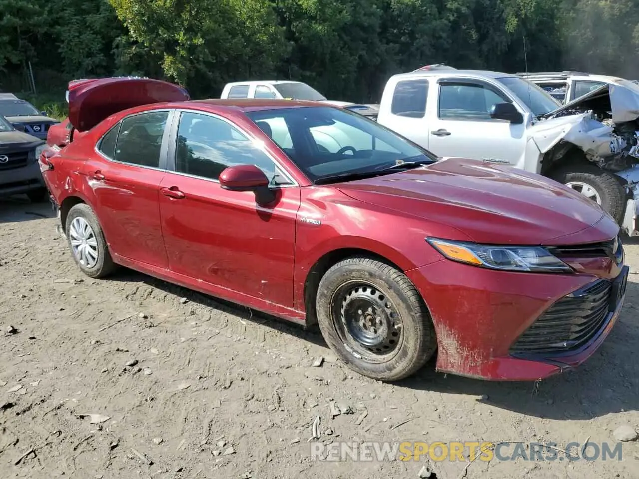 4 Photograph of a damaged car 4T1C31AK0LU538006 TOYOTA CAMRY 2020
