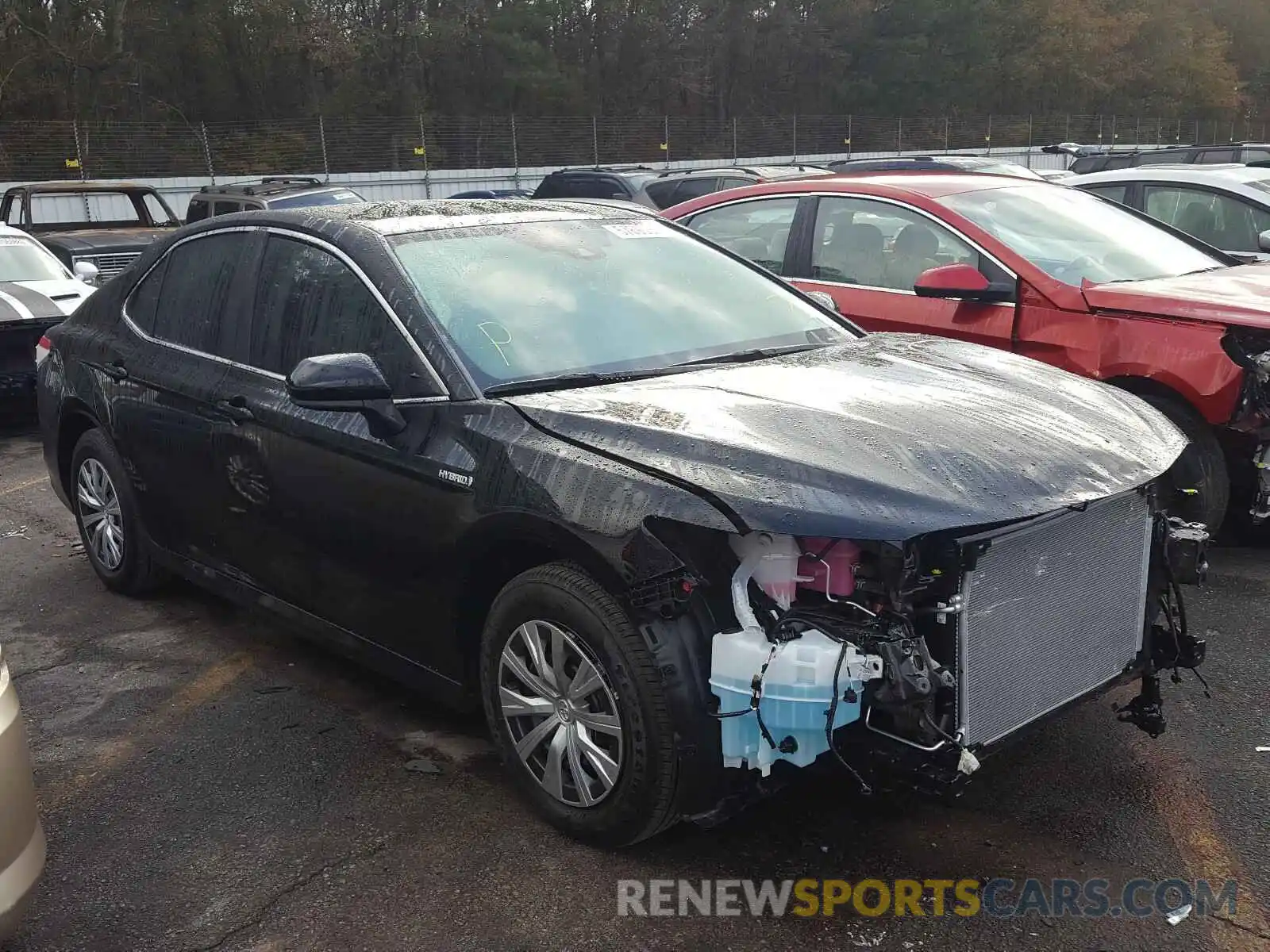 1 Photograph of a damaged car 4T1C31AK0LU538247 TOYOTA CAMRY 2020