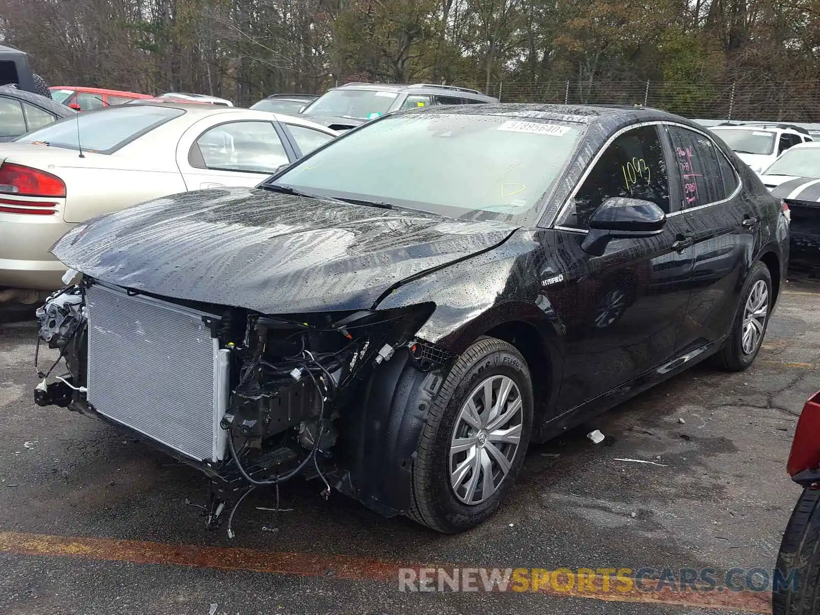 2 Photograph of a damaged car 4T1C31AK0LU538247 TOYOTA CAMRY 2020