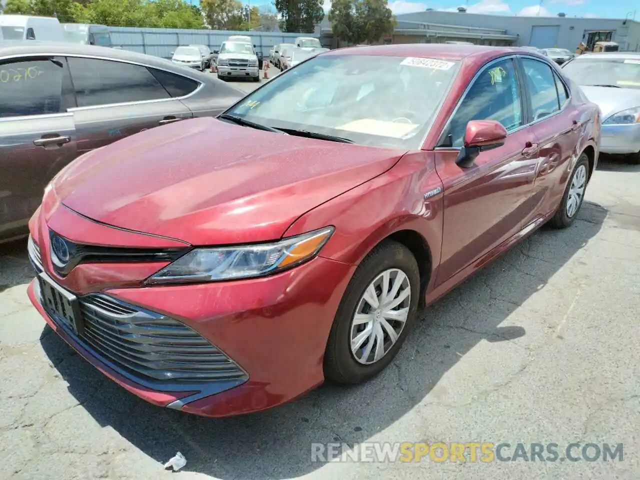 2 Photograph of a damaged car 4T1C31AK0LU540239 TOYOTA CAMRY 2020