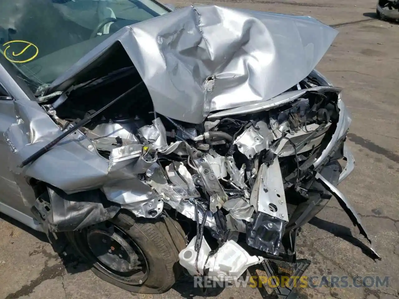 9 Photograph of a damaged car 4T1C31AK0LU544274 TOYOTA CAMRY 2020