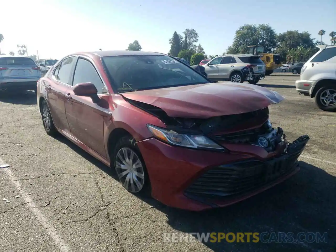 1 Photograph of a damaged car 4T1C31AK1LU518718 TOYOTA CAMRY 2020