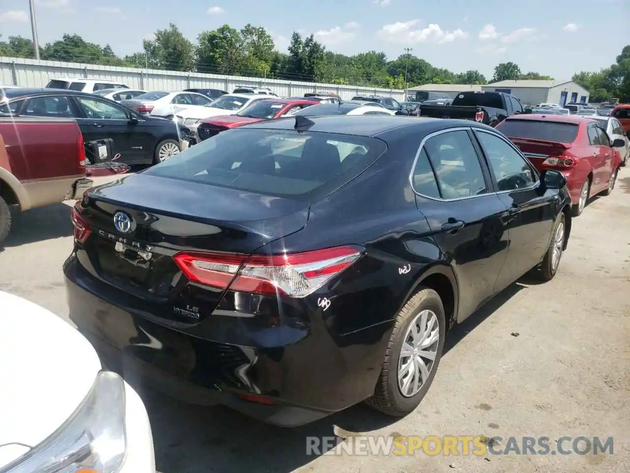 4 Photograph of a damaged car 4T1C31AK1LU522445 TOYOTA CAMRY 2020