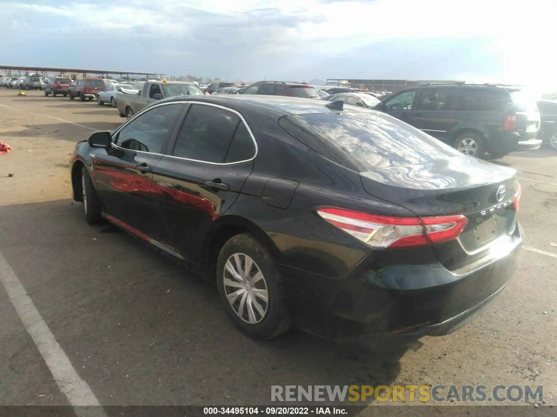 3 Photograph of a damaged car 4T1C31AK1LU532523 TOYOTA CAMRY 2020