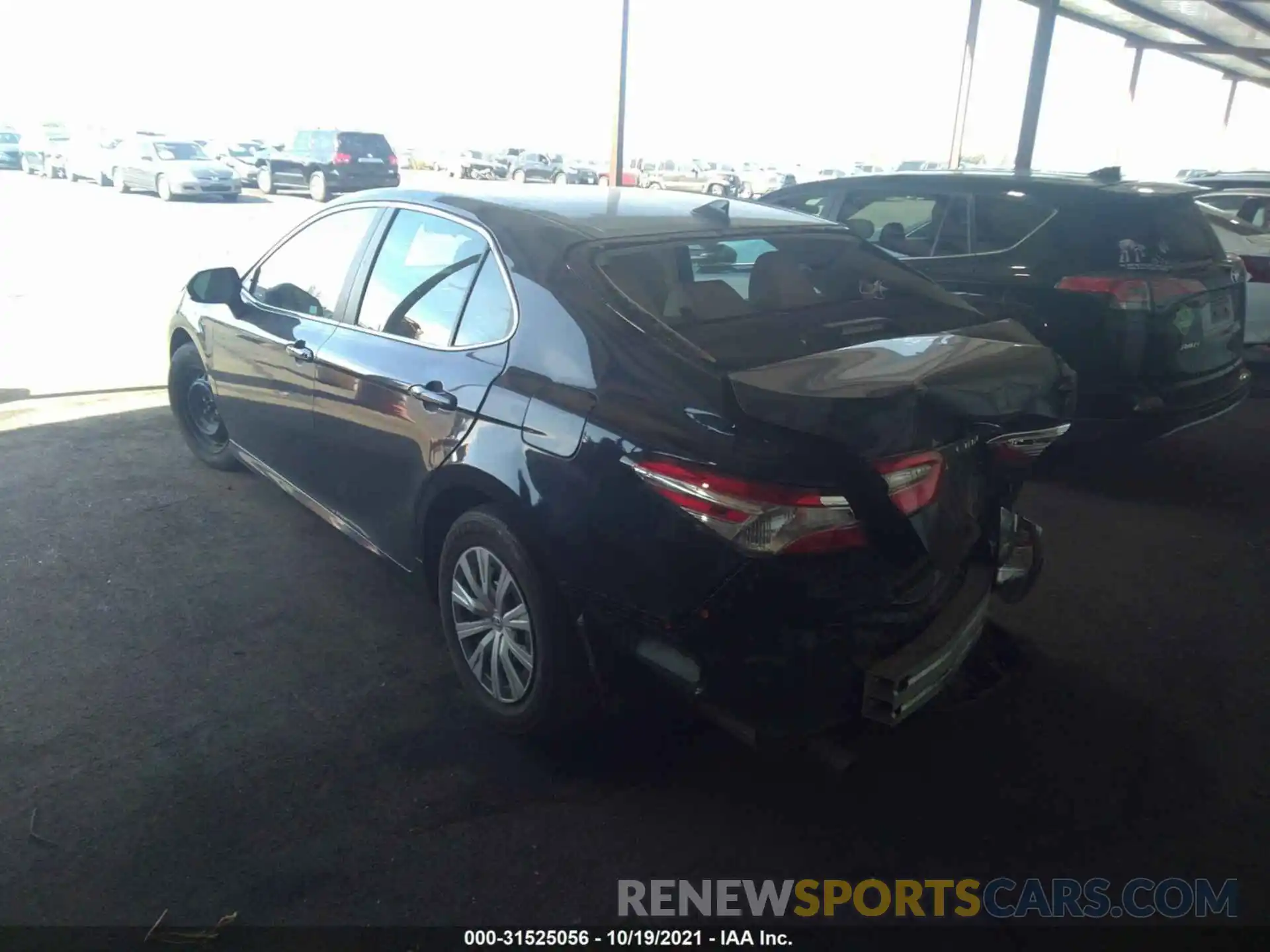 3 Photograph of a damaged car 4T1C31AK1LU533221 TOYOTA CAMRY 2020