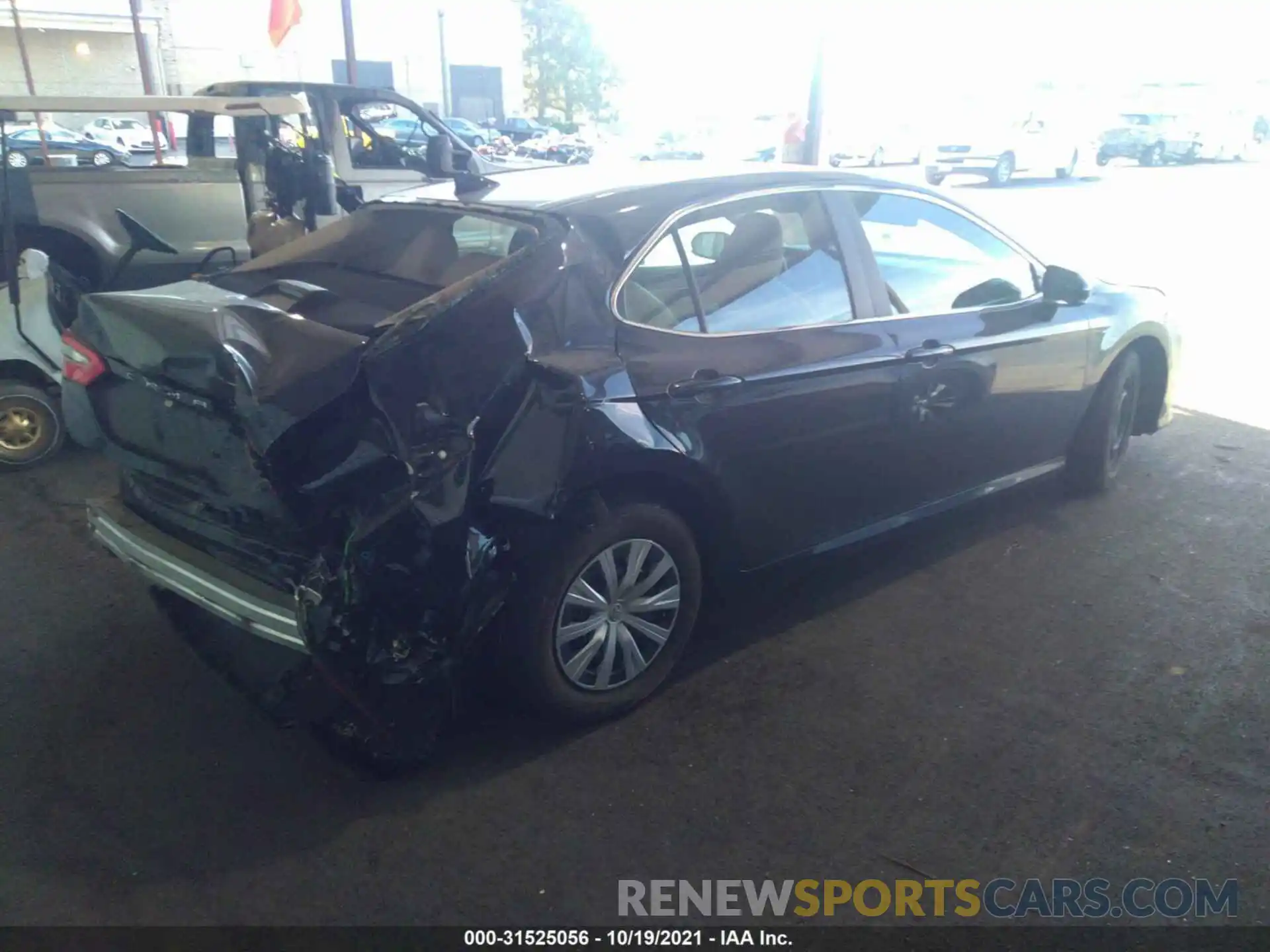 4 Photograph of a damaged car 4T1C31AK1LU533221 TOYOTA CAMRY 2020