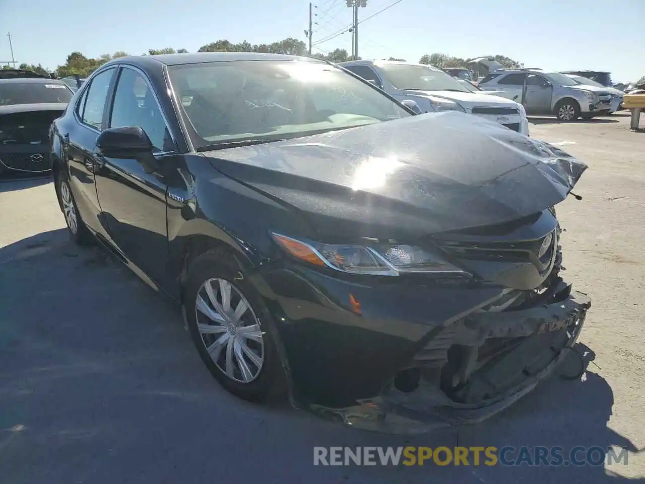 1 Photograph of a damaged car 4T1C31AK1LU536541 TOYOTA CAMRY 2020