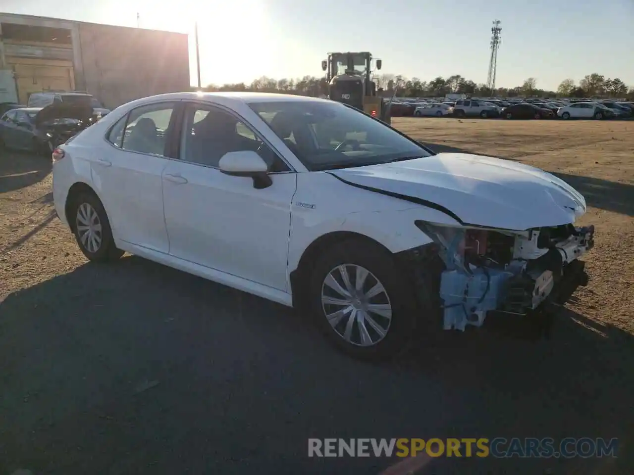 4 Photograph of a damaged car 4T1C31AK1LU539102 TOYOTA CAMRY 2020