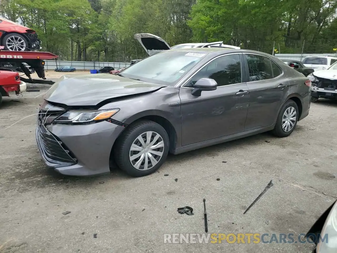 1 Photograph of a damaged car 4T1C31AK1LU539598 TOYOTA CAMRY 2020