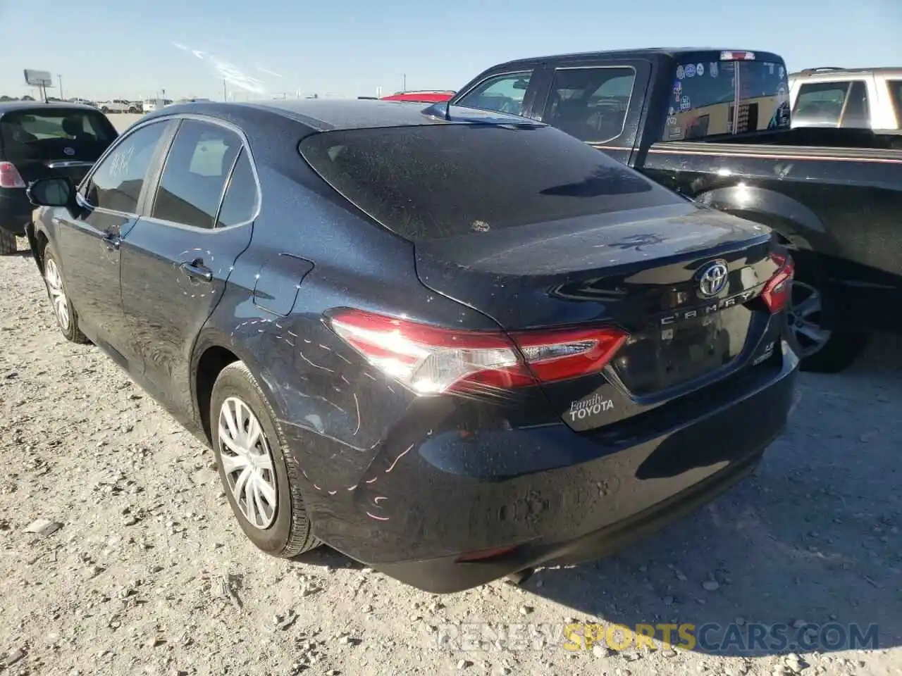 3 Photograph of a damaged car 4T1C31AK1LU544364 TOYOTA CAMRY 2020