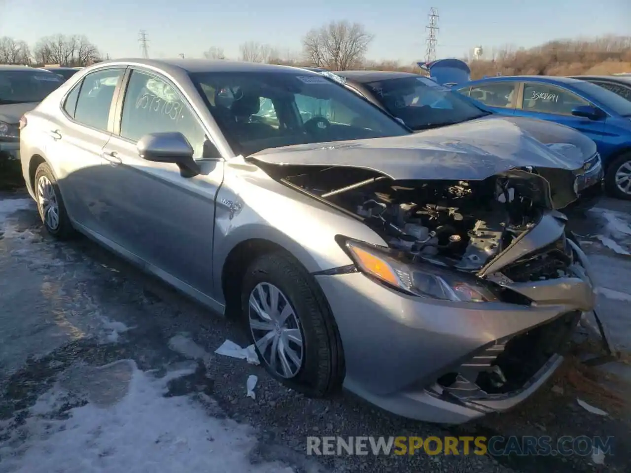 1 Photograph of a damaged car 4T1C31AK2LU016347 TOYOTA CAMRY 2020