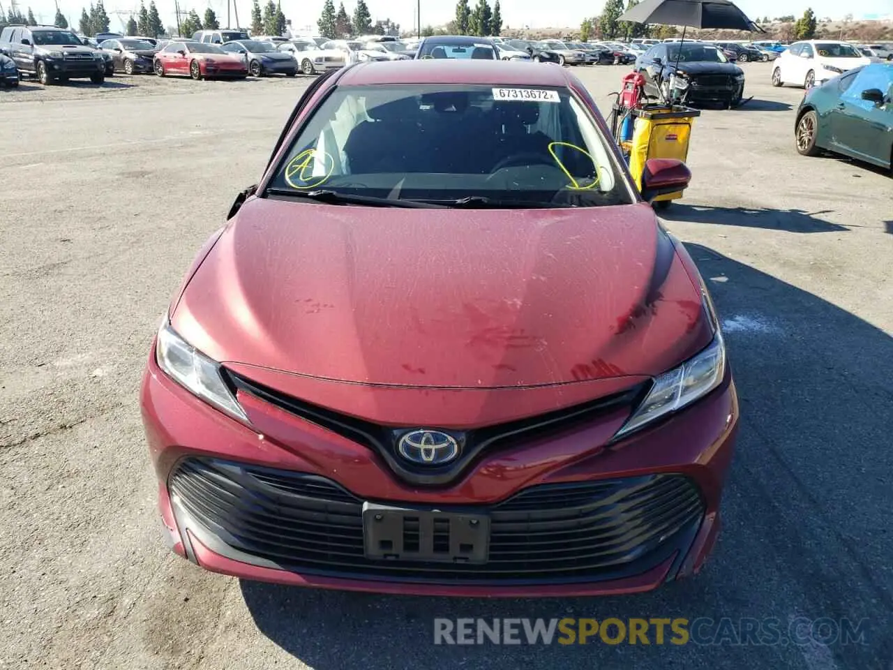 5 Photograph of a damaged car 4T1C31AK2LU526780 TOYOTA CAMRY 2020
