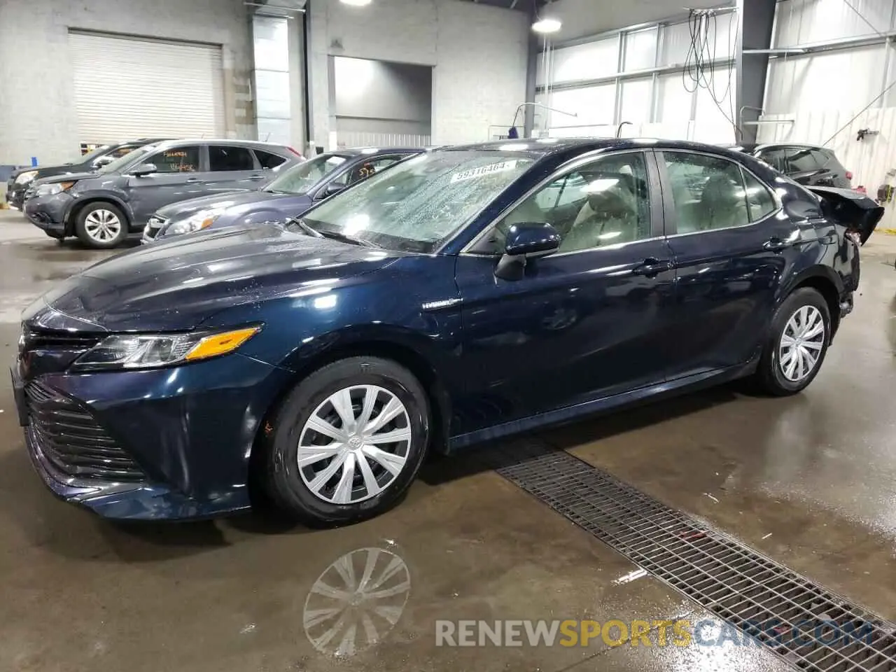 1 Photograph of a damaged car 4T1C31AK2LU530540 TOYOTA CAMRY 2020